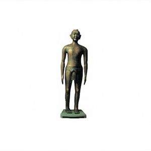 Archaistic acupuncture Bronze man model